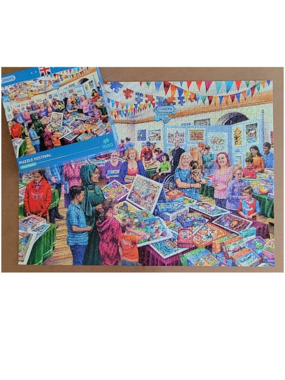 PUZZLE FESTIVAL by Gibsons JIGSAW PUZZLE 1000 pieces - Picture 5 of 8